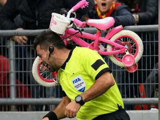 Turkish Referee Goes Viral After Alleged Bicycle Attack During Amateur Football Match