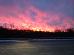 Sunrise in Damascus November 2013
