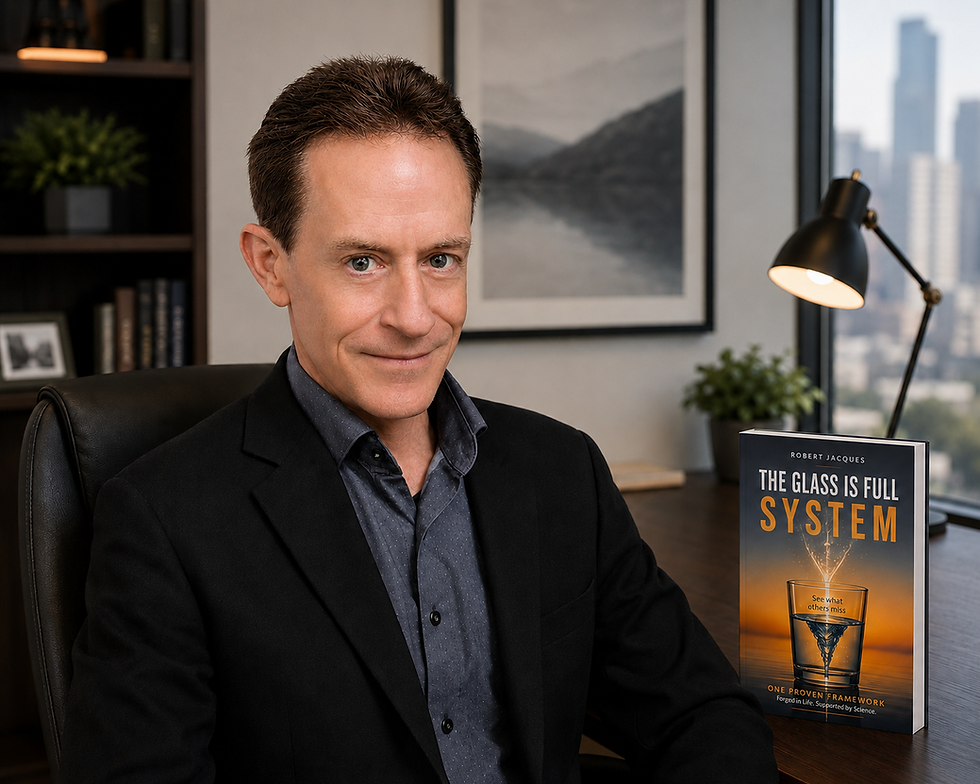 Bob Jacques: Author of The Glass Is Full System book and workbook.