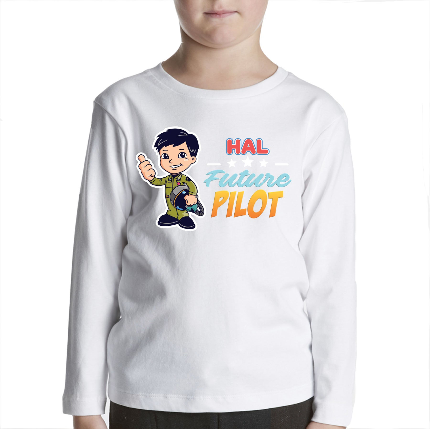Personalised Kids Tops - Future Pilot