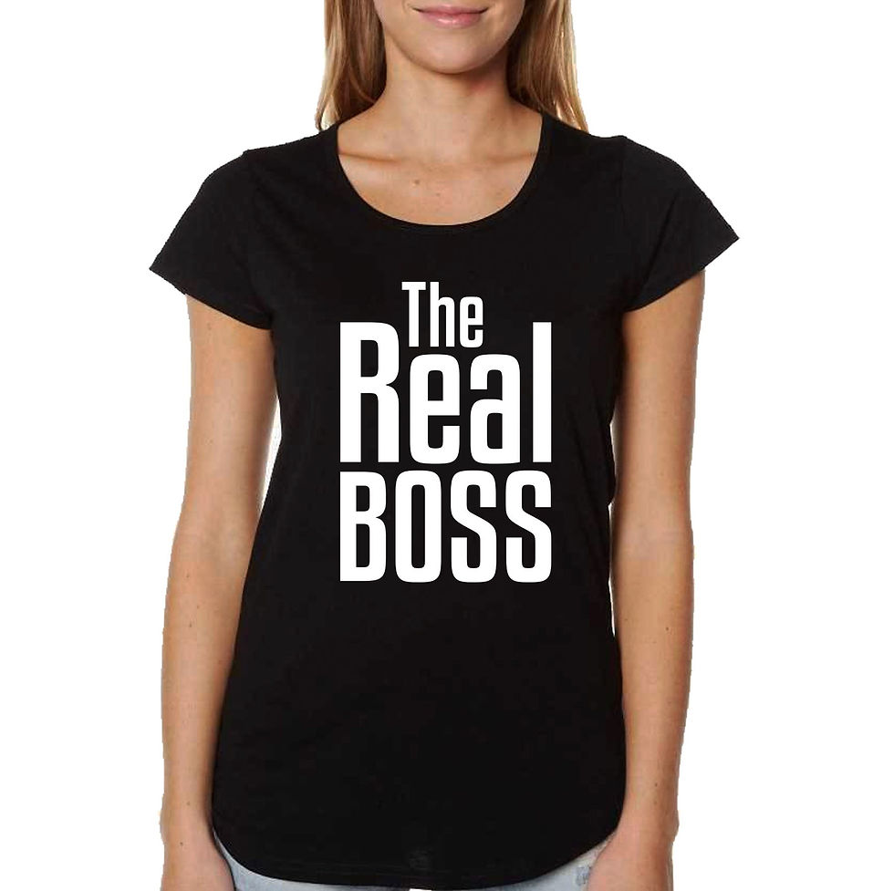 Thumbnail: Couple T-shirts - The Boss, The Real Boss