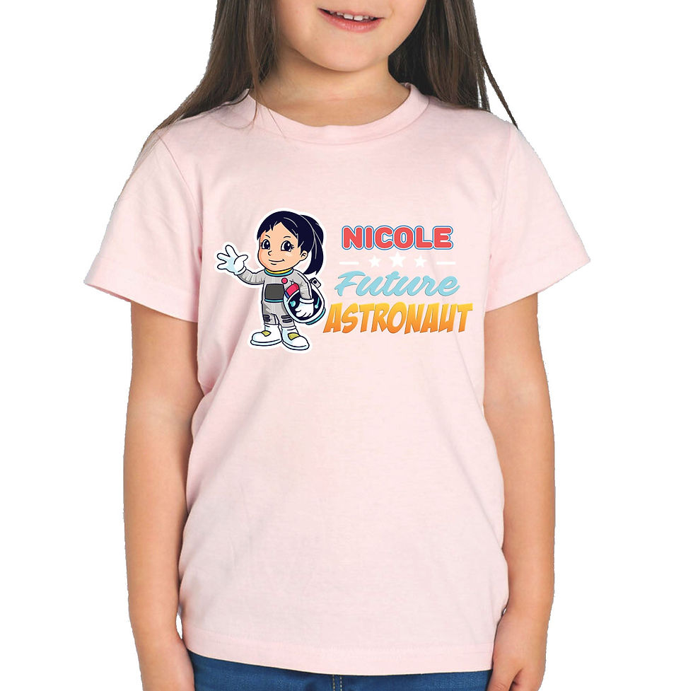 Thumbnail: Personalised Kids Tops - Future Astronaut