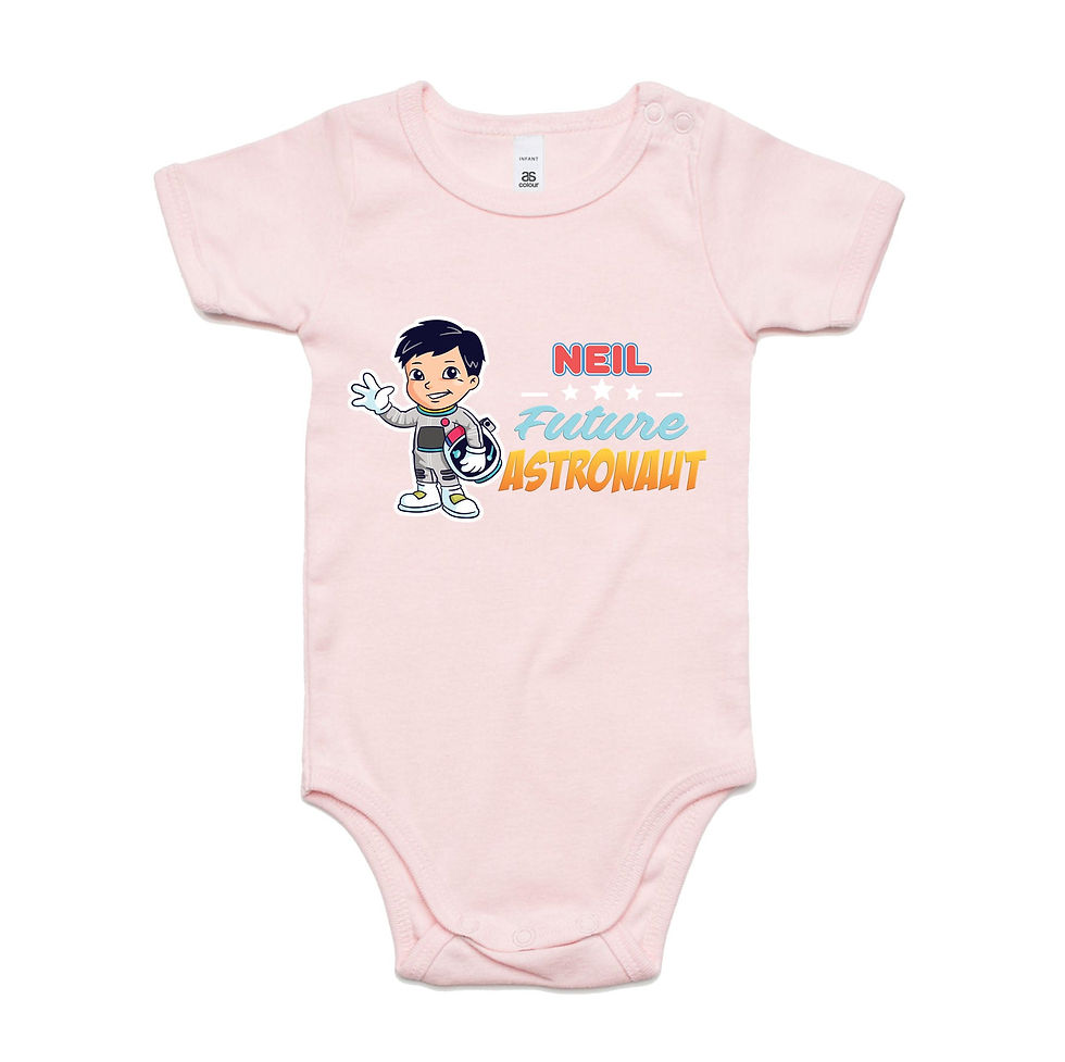 Thumbnail: Personalised Baby Onesies - Future Astronaut