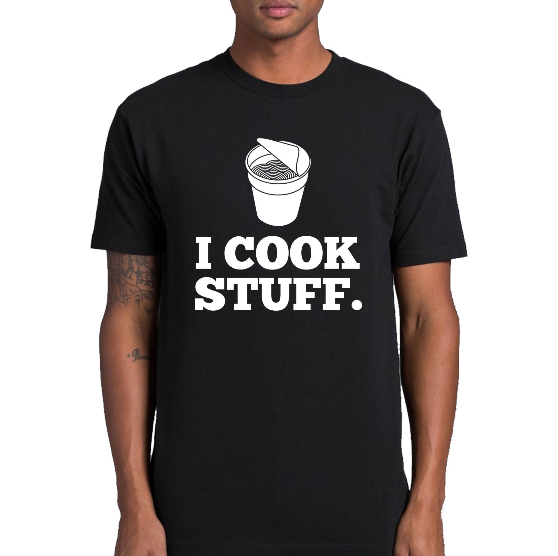 "I Cook Stuff" Funny T-shirt