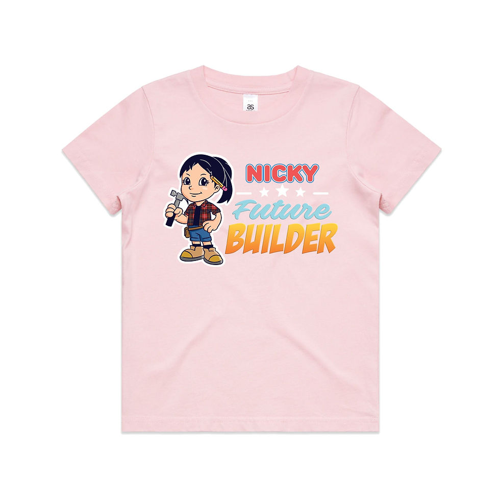 Thumbnail: Personalised Kids Tops - Future Builder