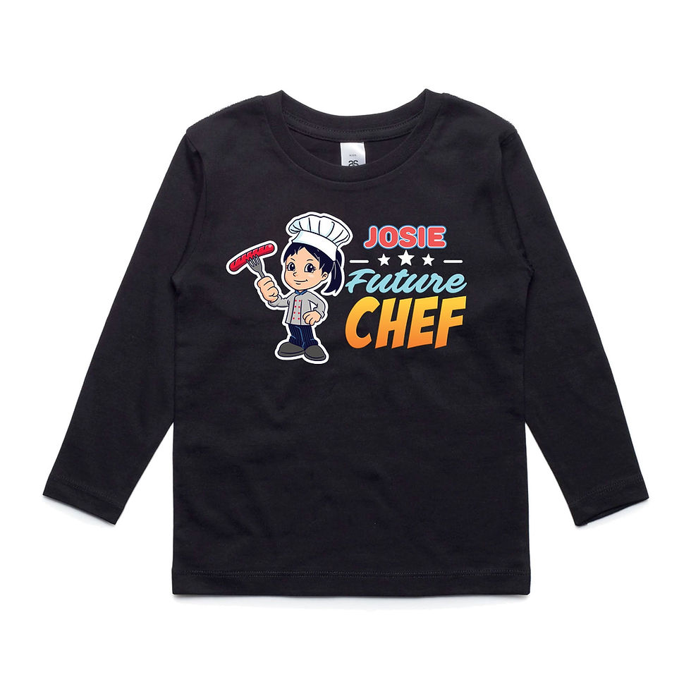 Thumbnail: Personalised Kids Tops - Future Chef