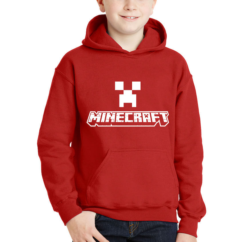 Thumbnail: Minecraft Logo Kids Hoodie
