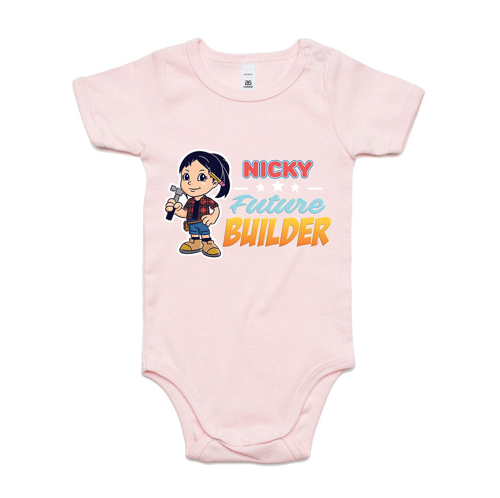 Thumbnail: Personalised Baby Onesies - Future Builder