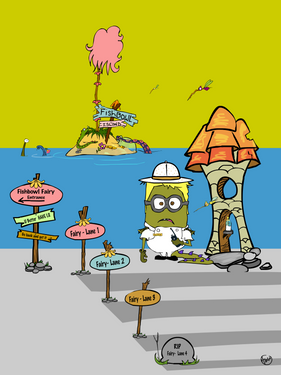 Fishbowl Fairy Entrance