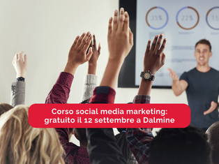 Social Media Marketing Course: Free on September 12th in Dalmine