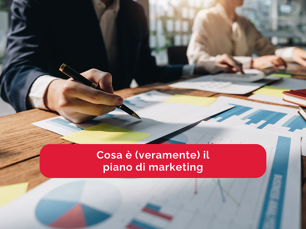 Cos'è un piano marketing