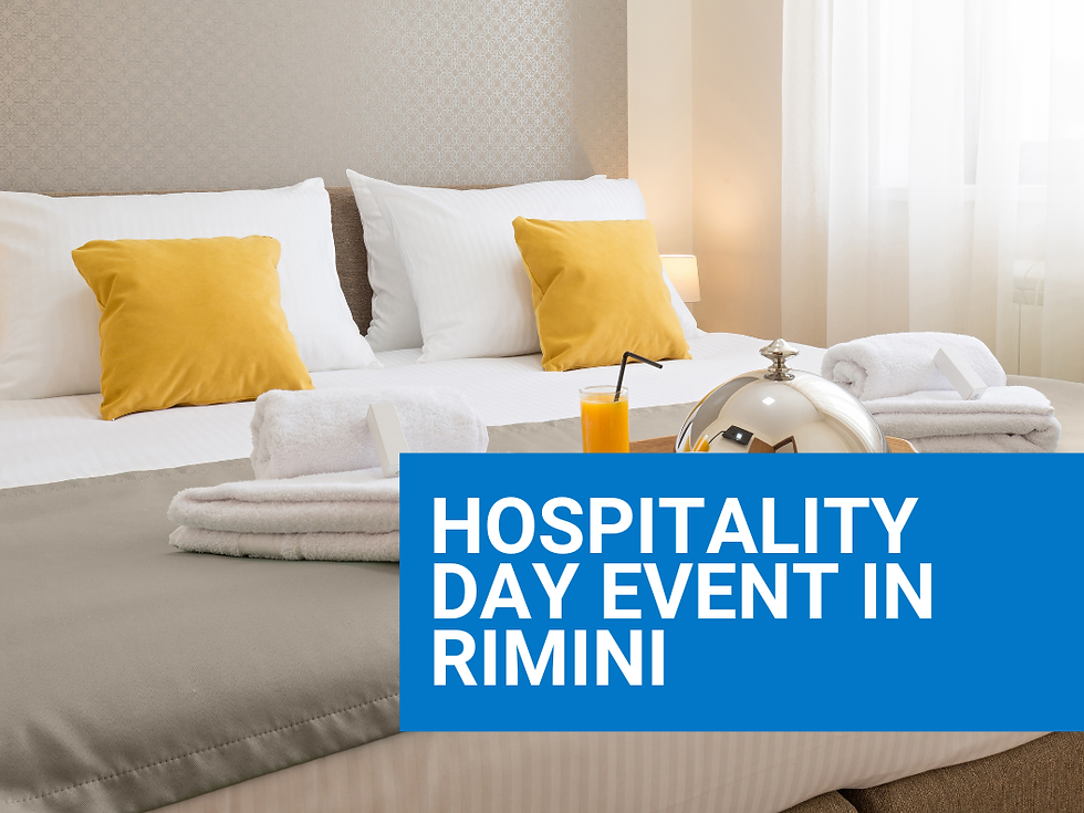 October 13, 2020: Participation in the "Hospitality Day" event in Rimini