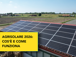 Un impianto fotovoltaico sul tetto di un capannone agricolo
