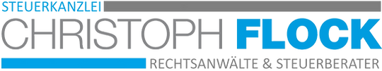 Dies ist unser Kanzleilog: Steuerkanzlei Christoph Flock Rechtsanwälte & Steuerberater