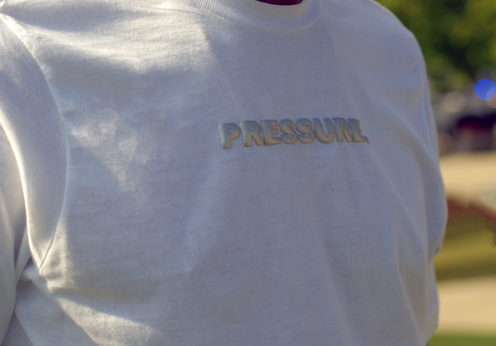 Thumbnail: Tap In Tee - White (Silver Puff)