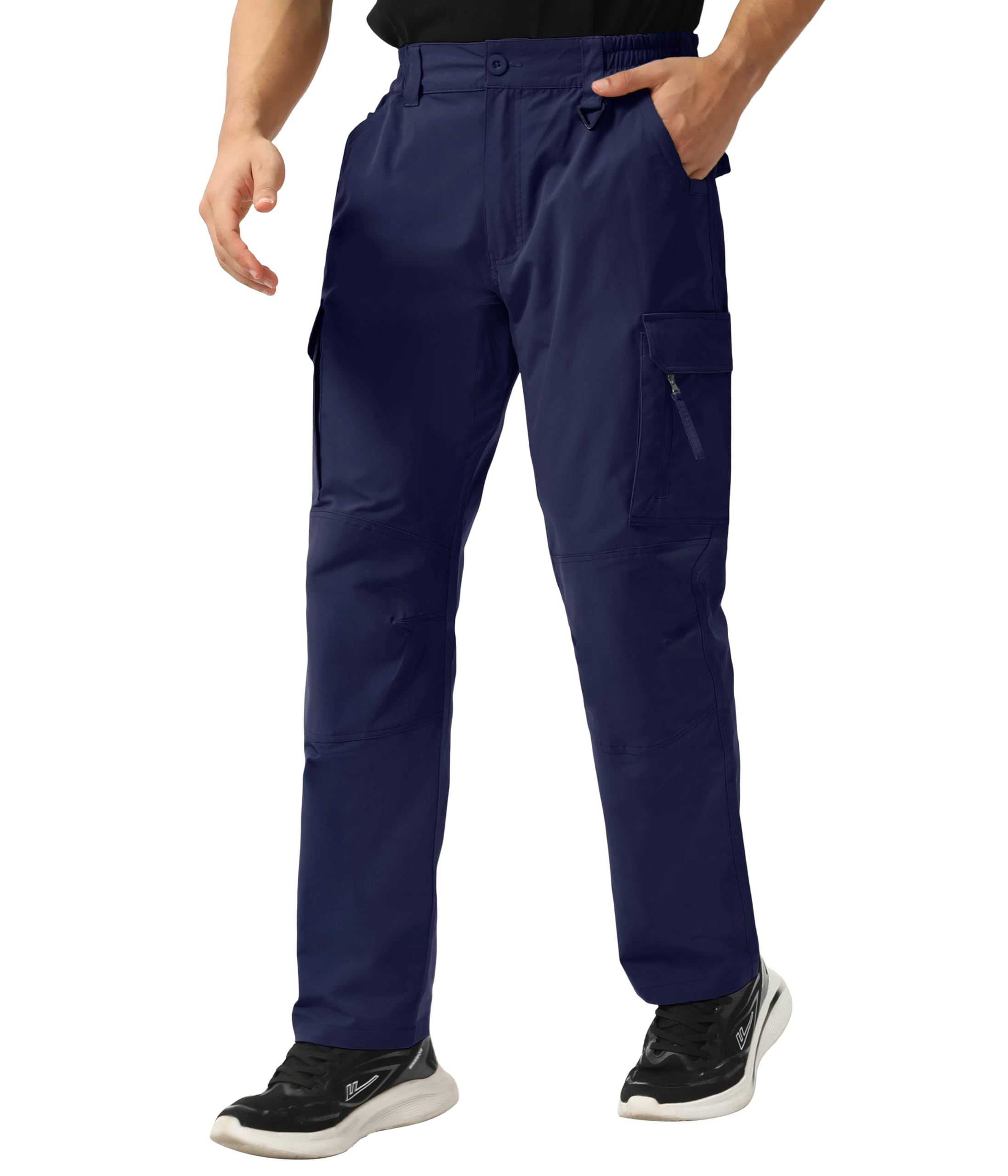 NATUVENIX Tactical Pants for Men,Ripstop Lightweight Cargo Work Pants for Men Wa