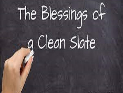 Cleaning Our Slate Before It’s Too Late!