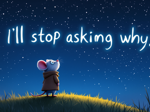 I Asked You Why But Maybe Now I Won’t