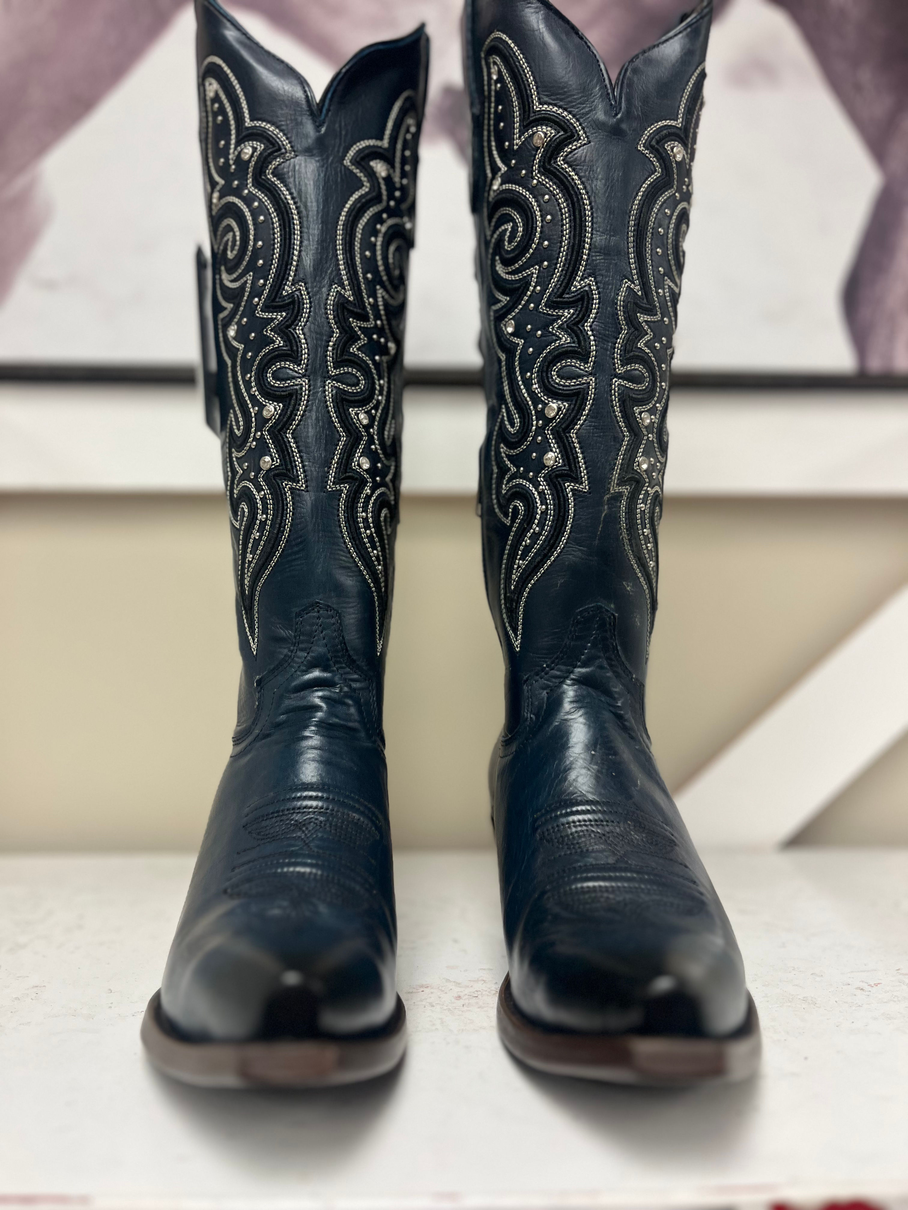 Blue Diamond Boots