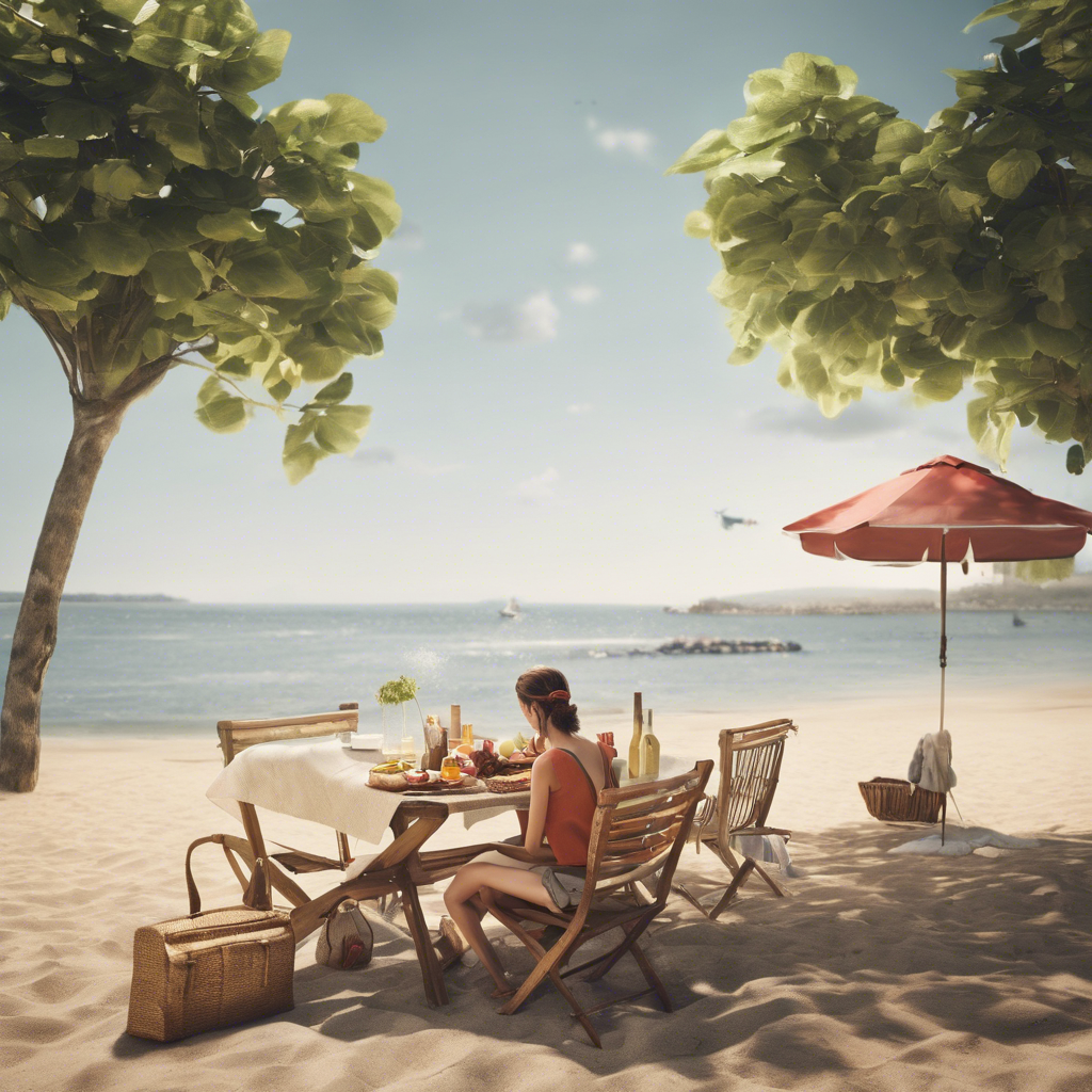 A Table Set for a Picnic