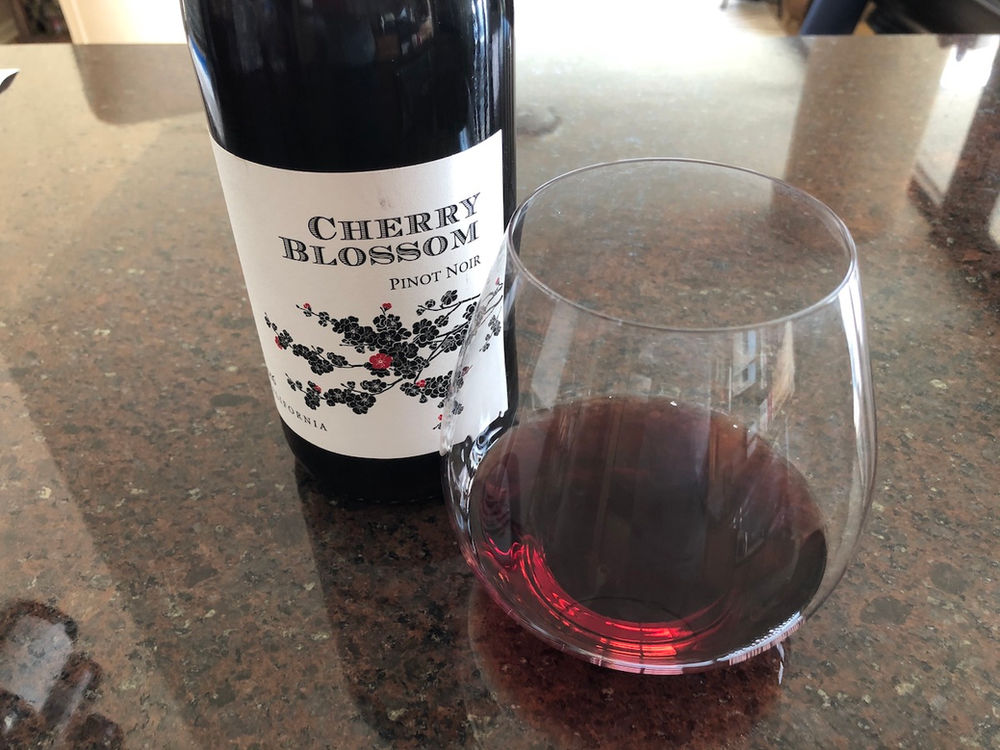 Trader Joe's Cherry Blossom Wine