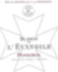 Blason de L'Evangile, Pomerol AOC wine label