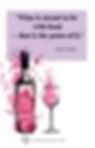 Quote from Julia Child: Wine is meant to be with food -- that is the point of it.