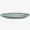 Oval Serving Dish, Light Petrol Black