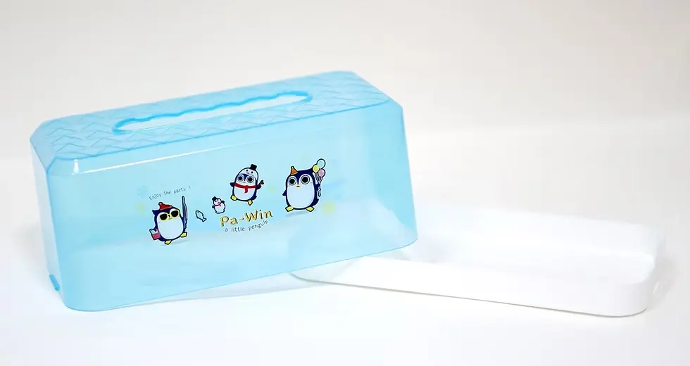 Thumbnail: กล่องทิชชู่ 596/Square tissue box (Pa-win)