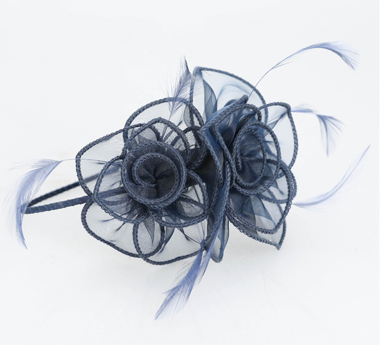 Thumbnail: 2025navy flower headband