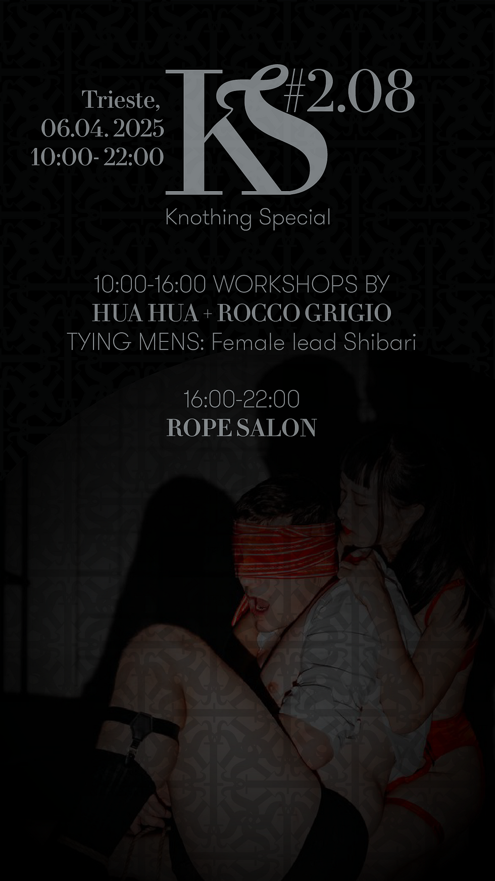 Tying Men: Female led Shibari workshop