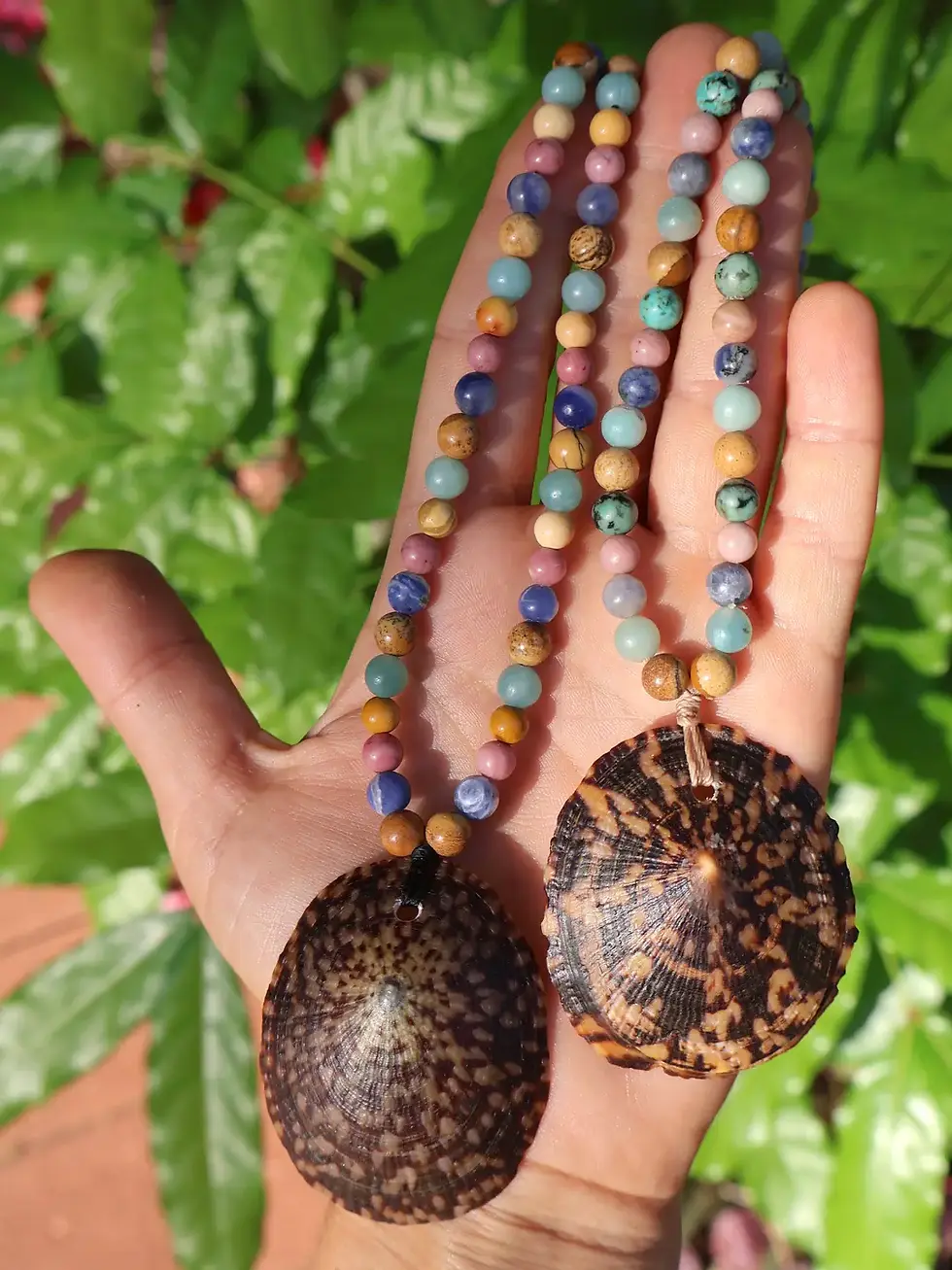 Thumbnail: Patella Shell Beaded - Tan
