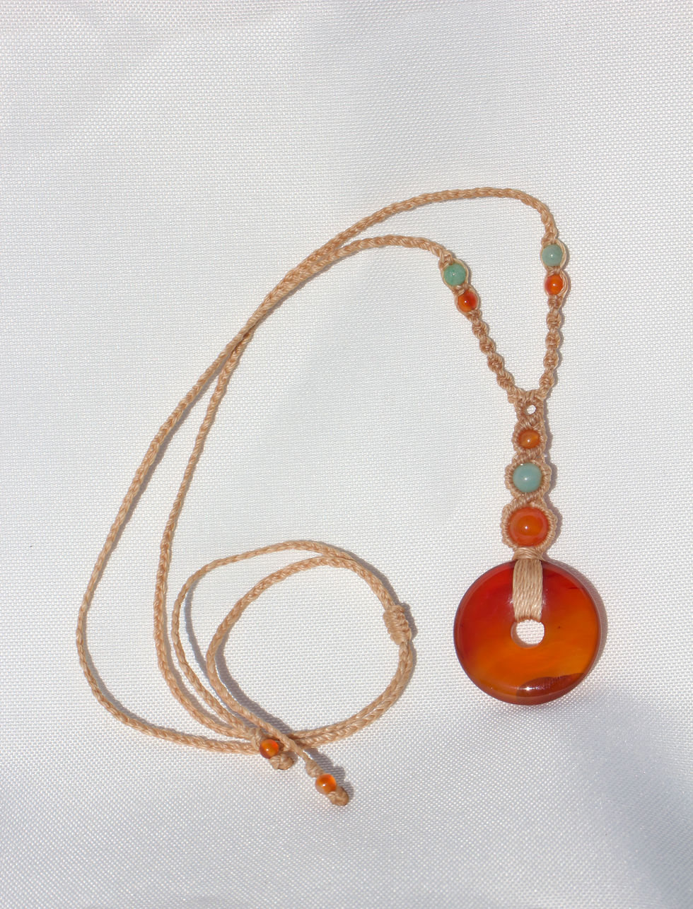 Thumbnail: Carnelian & Amazonite - Golden