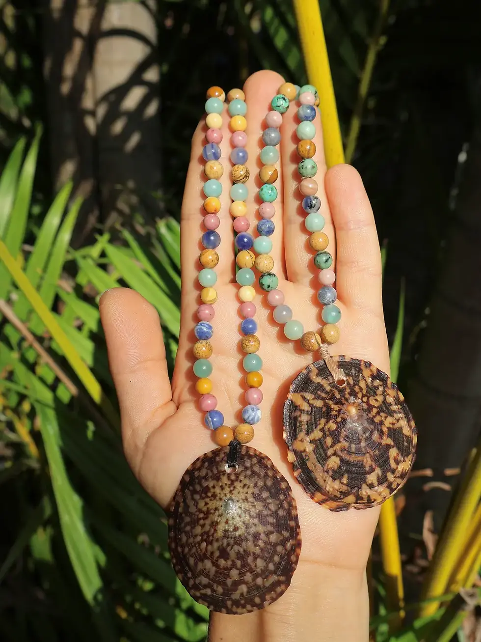 Thumbnail: Patella Shell Beaded - Tan