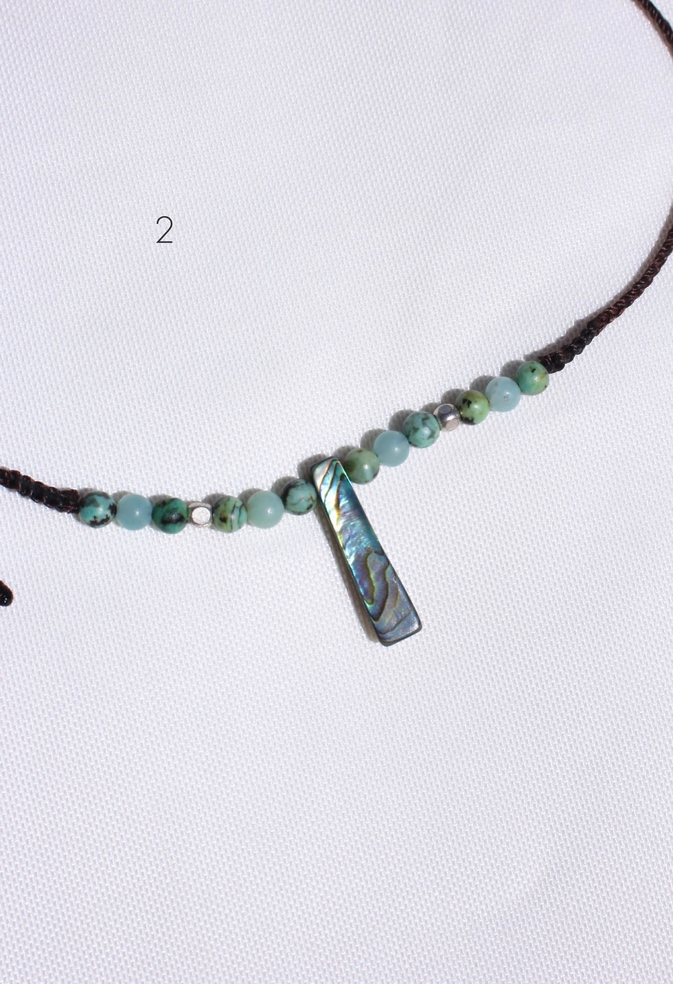 Thumbnail: Seashell jewellery, seashell chokers