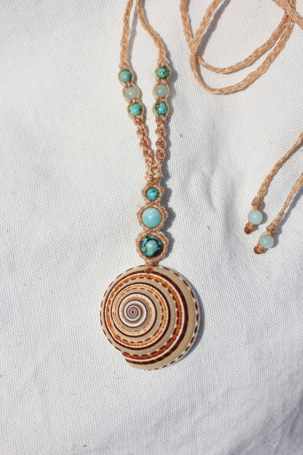 Thumbnail: Sundial Shell & Jasper - Golden