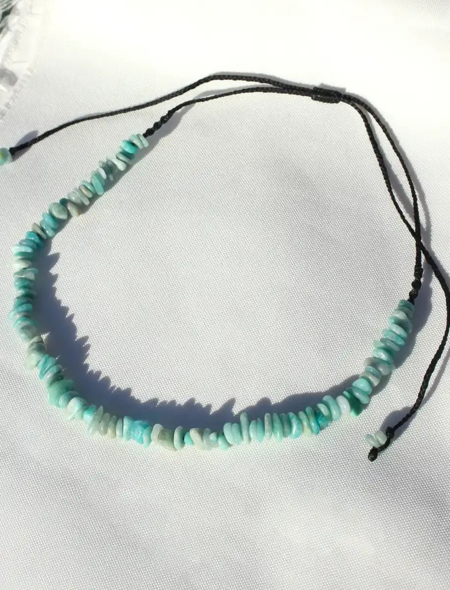Thumbnail: Amazonite Beaded Necklace