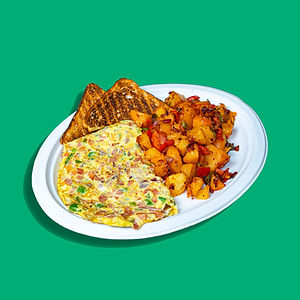 P1. Western Omelette/ Occidental