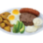 19- Fried Eggs/ Huevos Fritos (Over easy eggs)