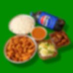 COMBO 6: BONELESS FRIED CHICKEN CHUNKS OR WITH BONES