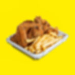 3 Pcs with French Fries or Tostones