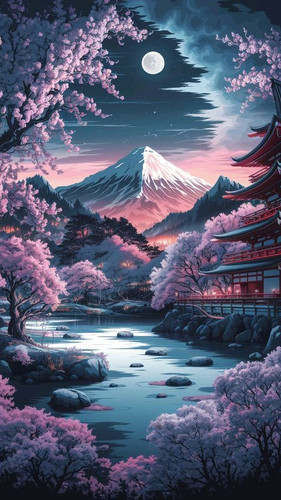 邦楽 Exotico De Lago / Cherry Blossom Blues Japanese Cherry Bloosm | Fisher King Candles