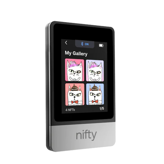 Miniature : Nifty Wallet - Hardware NFT produit par Secu X