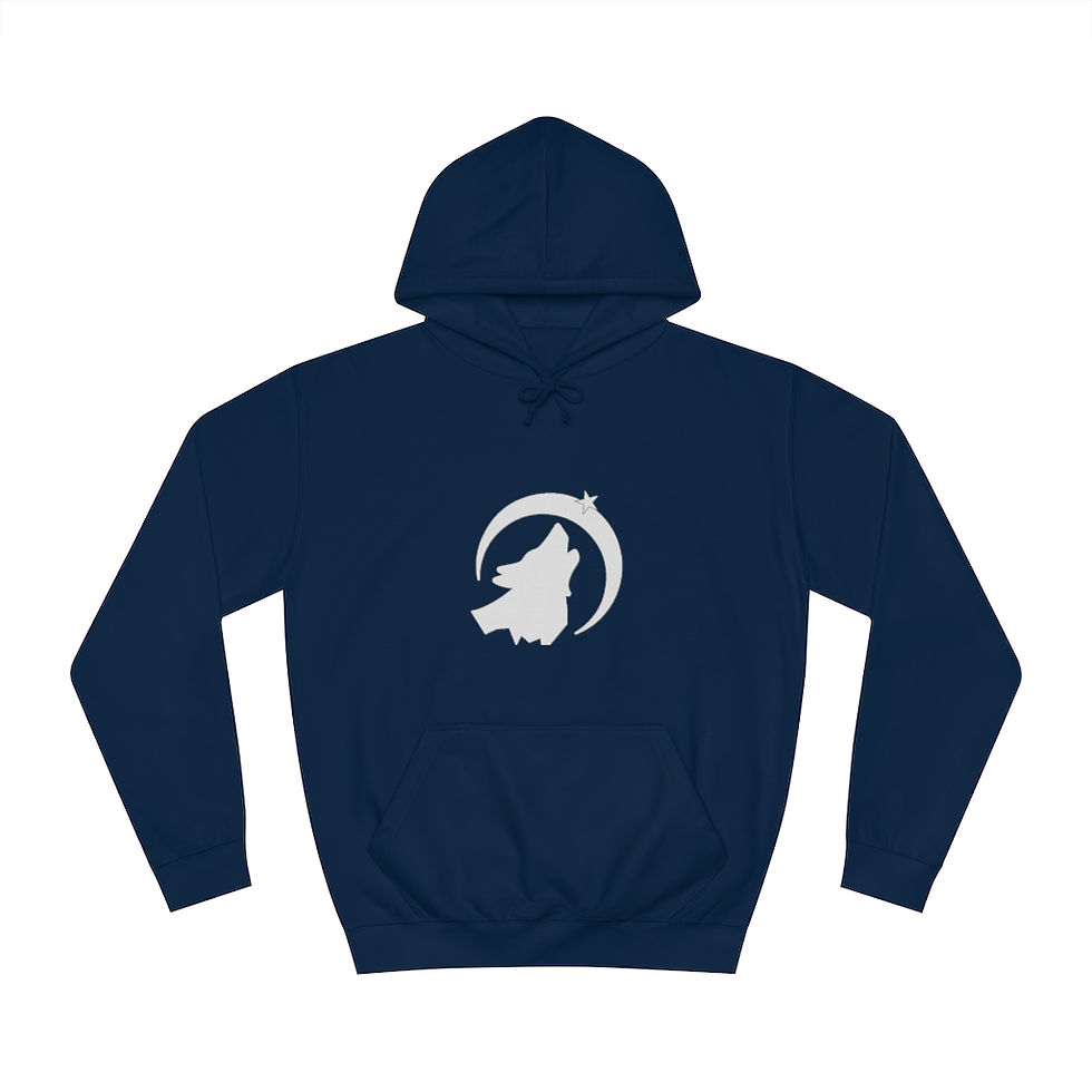 Miniature : White Wolf- College Hoodie Zelron