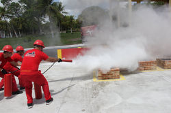 Combate com Extintores