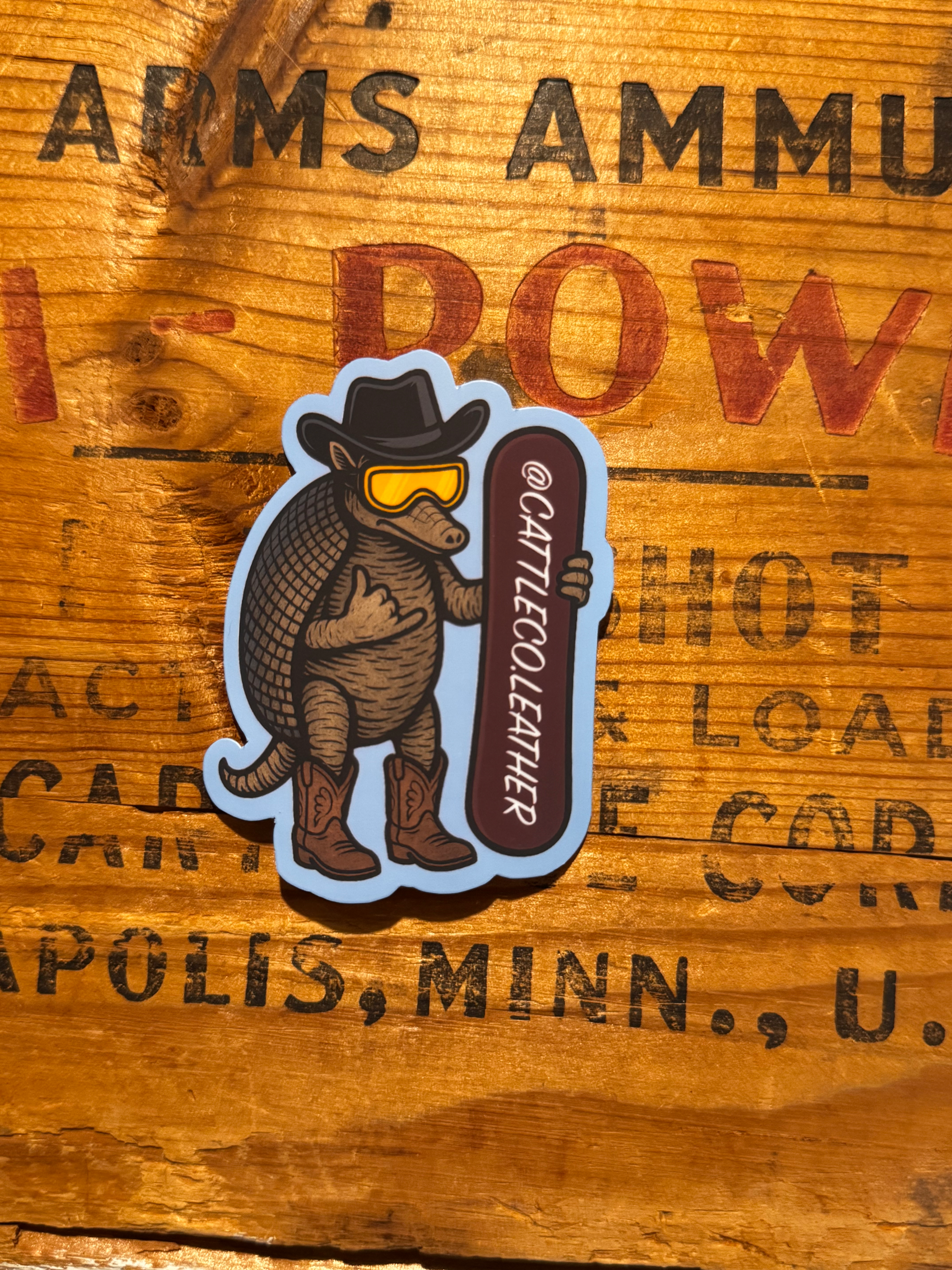 Hang Loose Armadillo