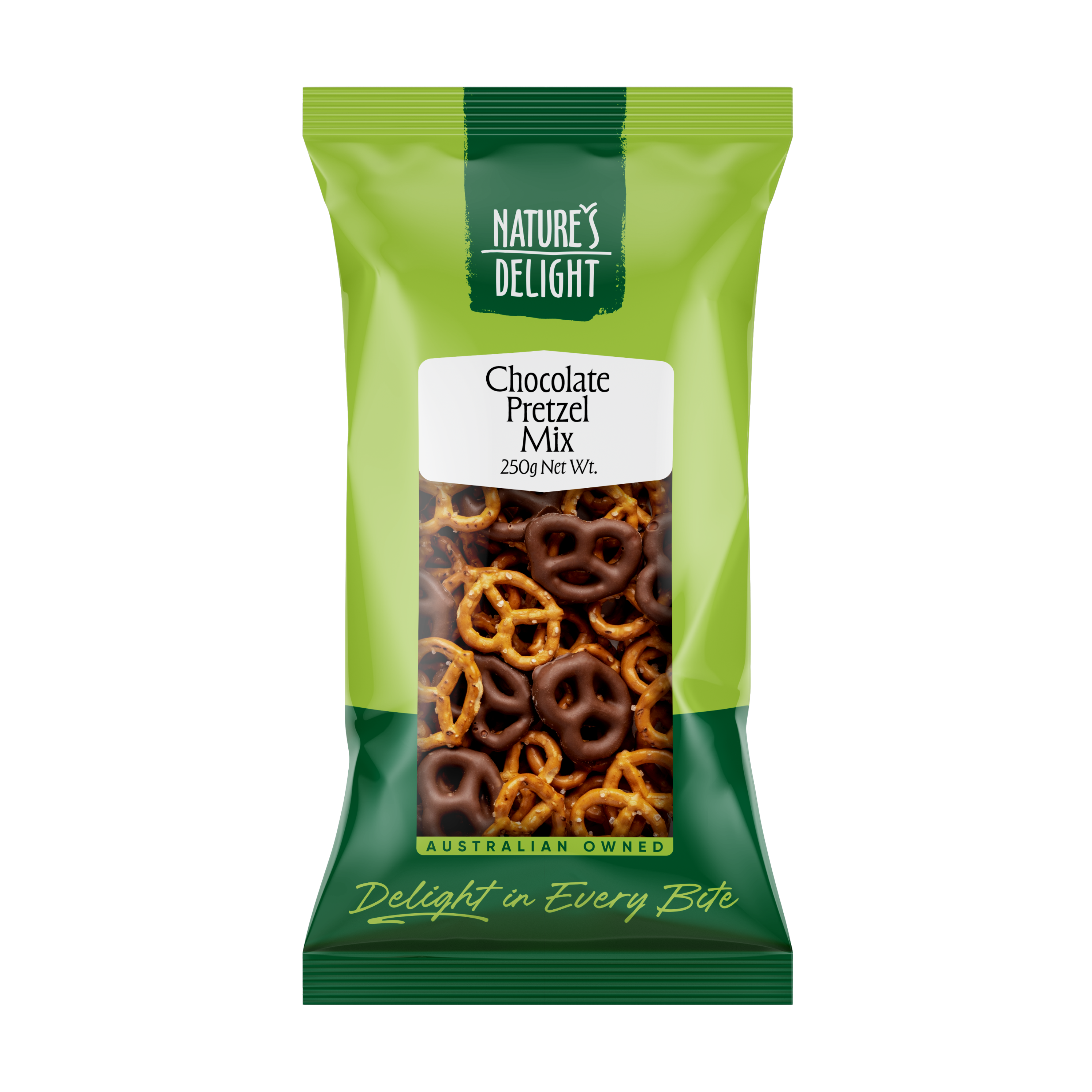 CHOCOLATE PRETZEL MIX 250g