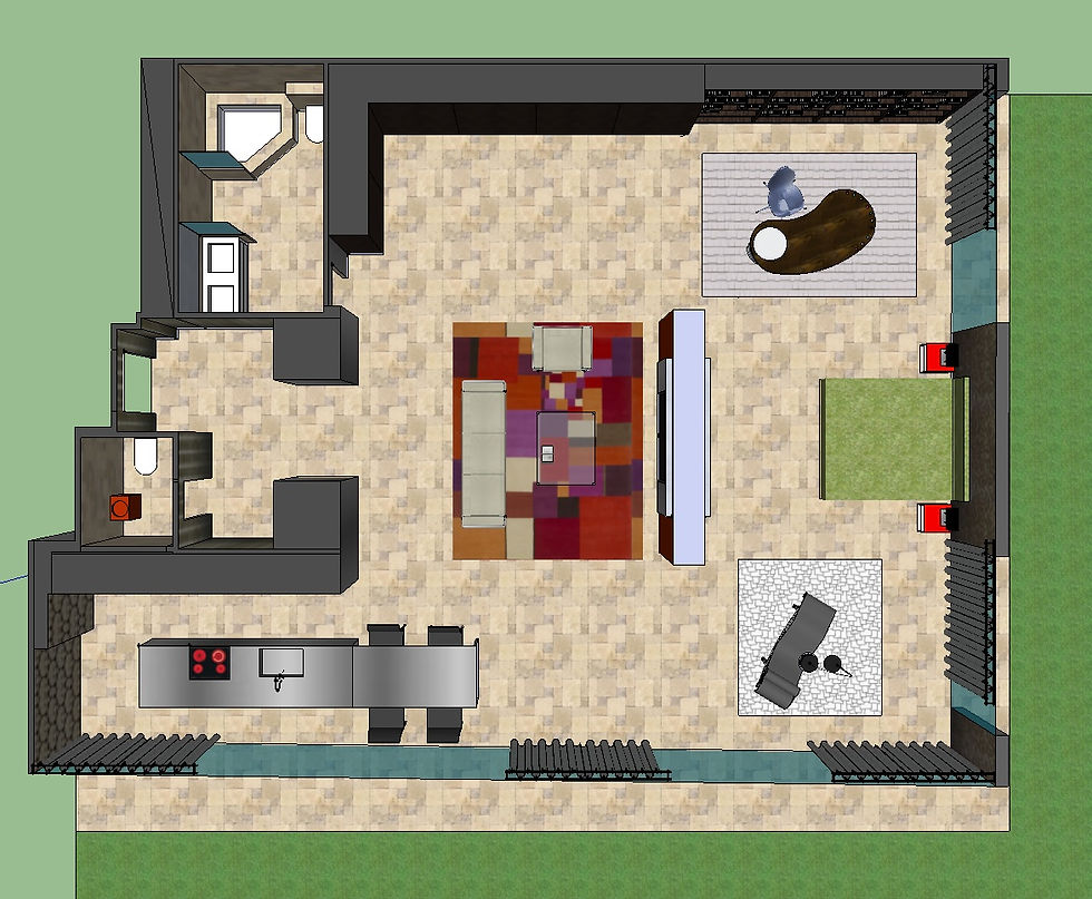 Loft - Plan implantation A