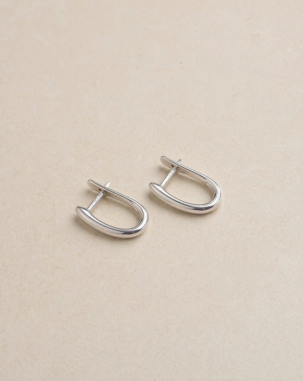Thumbnail: Noelle Earrings · 14K White Gold