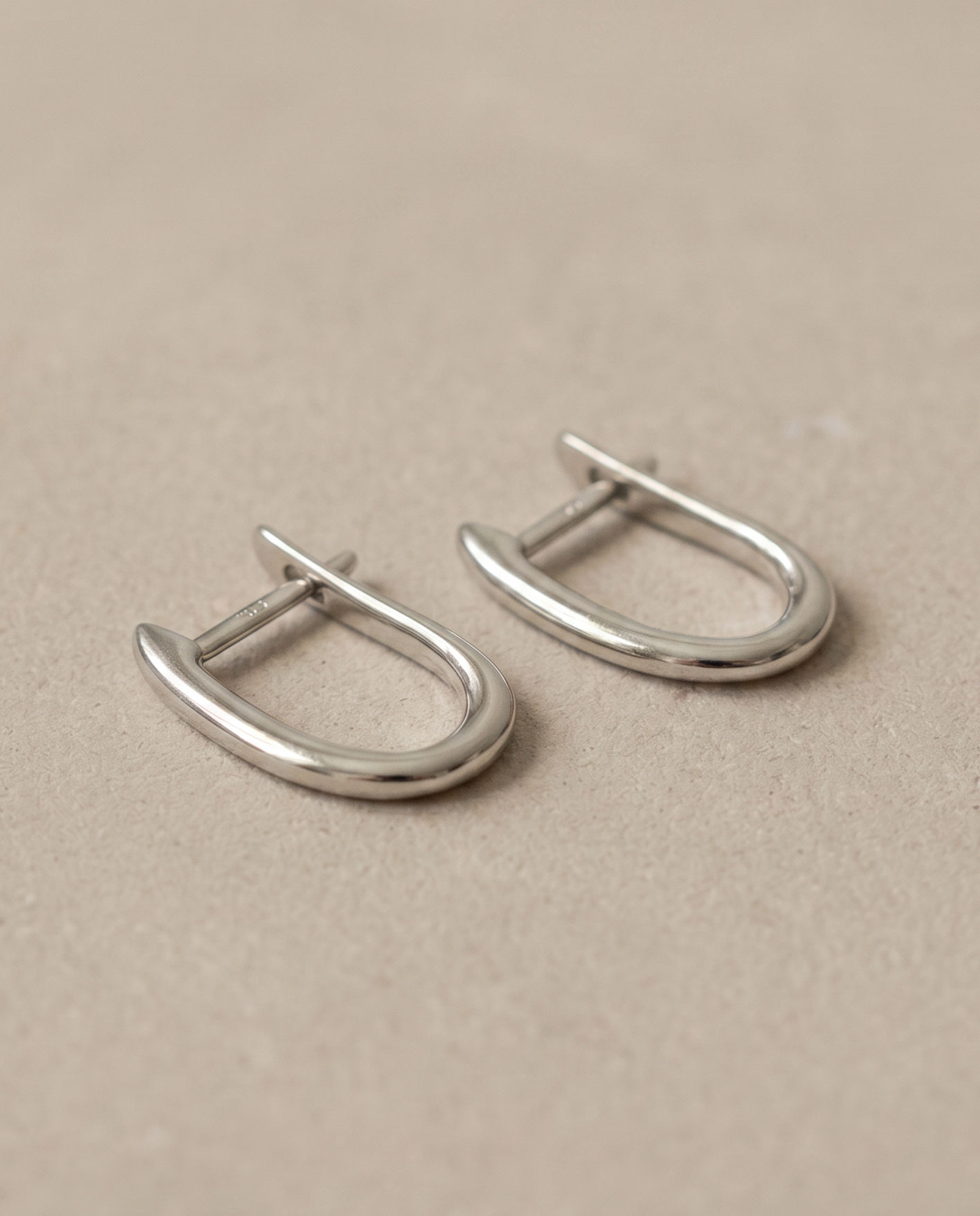 Noelle Earrings · 14K White Gold